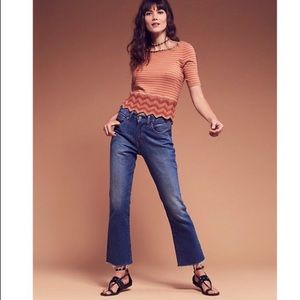Levi’s / FreePeople Cropped Kick Flare